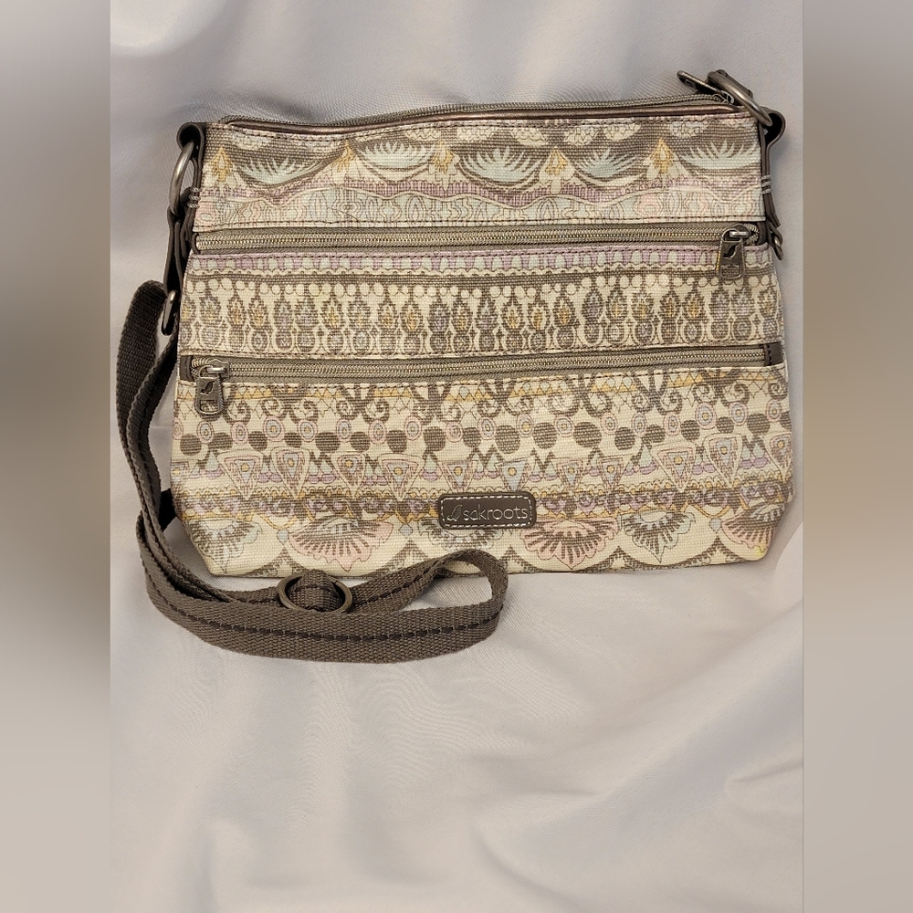 Sakroots Multicolor Patterned Crossbody Bag